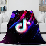 Load image into Gallery viewer, TikTok Soft Flannel Fleece Blanket Throw Cosplay Blanket Quilt Bedding