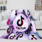Laden Sie das Bild in den Galerie-Viewer, TikTok UK Decke Tik Tok Flanell-Fleece-Überwurf, Cosplay-Decken