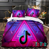 Load image into Gallery viewer, Tiktok Bedding Set Tik Tok Cosplay Quilt Covers