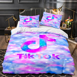 Laden Sie das Bild in den Galerie-Viewer, Tiktok UK Bettwäsche-Set Tik Tok Cosplay Quilt Bettbezug Bettsets