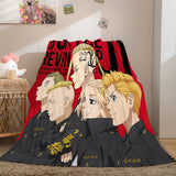 Load image into Gallery viewer, Tokyo Revengers Blanket Flannel Fleece Blanket Throw Cosplay Blanket