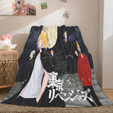 Load image into Gallery viewer, Tokyo Revengers Blanket Flannel Fleece Blanket Throw Cosplay Blanket