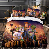 Laden Sie das Bild in den Galerie-Viewer, Toy Story Bettwäsche Cosplay Quilt Bettbezüge Dekoration Bett