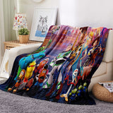 Load image into Gallery viewer, Toy Story Pattern Blanket Flannel Throw Room Decoration