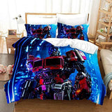 Load image into Gallery viewer, Transformers Optimus Prime Cosplay Bedding Set Duvet Cover Bed Sets