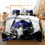 Load image into Gallery viewer, Transformers Optimus Prime Kids Bedding Set Quilt Duvet Cover Bed Sets