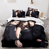 Laden Sie das Bild in den Galerie-Viewer, Twilight The Vampire Diaries Bettwäsche-Set Bettbezüge Sets