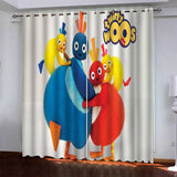 Load image into Gallery viewer, Twirlywoos Curtains Pattern Blackout Window Drapes
