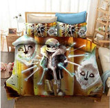 Charger l'image dans la visionneuse de la galerie, Ensemble de literie Undertale Sans Cosplay Housse de couette Ensembles de draps de lit