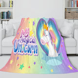 Load image into Gallery viewer, Unicorn Blanket Flannel Fleece Throw Blanket Girls Birthday Gift