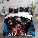 Laden Sie das Bild in den Galerie-Viewer, Venom 2 Let There Be Carnage Bettwäsche-Set Bettbezug Bett-Sets