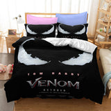 Laden Sie das Bild in den Galerie-Viewer, Venom 2 Cosplay UK Bettwäsche-Set Quilt Bettbezug Bettwäsche-Sets