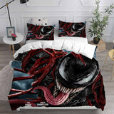 Laden Sie das Bild in den Galerie-Viewer, Venom 2 Let There Be Carnage Cosplay Bettwäsche-Set Bettbezüge Bett-Sets