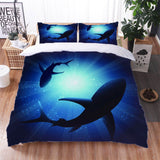 Load image into Gallery viewer, Whale Bedding Set Quilt Cover Without Filler