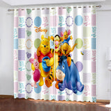 Carica l&#39;immagine nel visualizzatore Galleria, Tende Winnie the Pooh Tende oscuranti Trattamenti per finestre Tende Decorazione della stanza