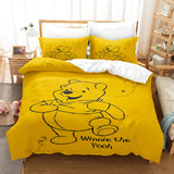 Laden Sie das Bild in den Galerie-Viewer, Winnie the Pooh Kinder-Bettwäsche-Set, Bettbezug, Bettlaken-Set