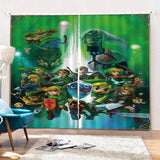Carica l&#39;immagine nel visualizzatore Galleria, Tende Zelda Cosplay Tende oscuranti per finestre per la decorazione della stanza